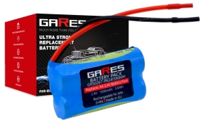 Akumulator Bateria AA Gares uniwersalna bez wtyczki 2,4V 1,5Ah NiMH