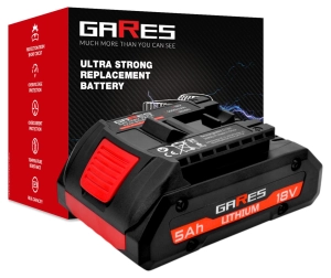 Akumulator Gares 18V 5Ah do Bosch ProCORE GBA GBL GSR  Li-Ion