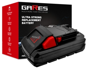 Akumulator Gares 18V 4Ah M18 C18B LI18 M18B2 M18B4 M18B5 M18B6 do Milwaukee BDD-202C BLPD-502C BLDD-502C FPD-0 BPD-202C GRS0202-MW1840LION