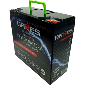 Lekki Akumulator Gares, LiFePO4 12V 12,8V 20Ah